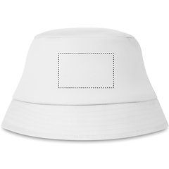 Gorro de Playa Algodón | Frontal | 80 x 50