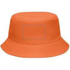 Gorro de playa poliéster 150 gr/m² | Trasero | 80 x 50