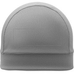 Gorro transpirable y refrigerante de poliéster | Lado Izquierdo | 100 x 35