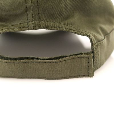 Gorra militar de algodón