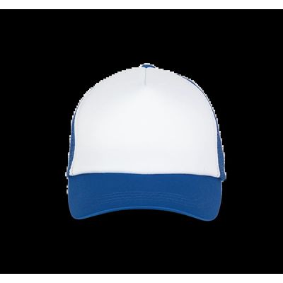 Gorra trucker infantil White / Royal Blue