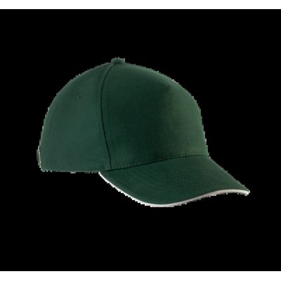Gorra para niño Forest Green / Beige
