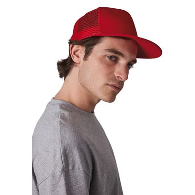 Gorra trucker visera plana