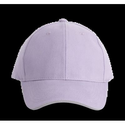Gorra algodón grueso Light Violet / Light Grey