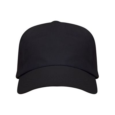 Gorra ajustable de algodón en 2 tallas Negro UNICA