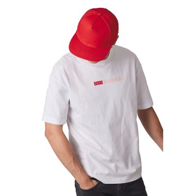 Gorra snapback de algodón