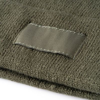 Gorro de punto acrílico doble capa
