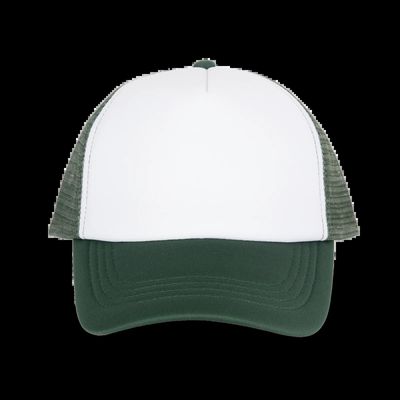 Gorra trucker infantil White / Pineneedle Green
