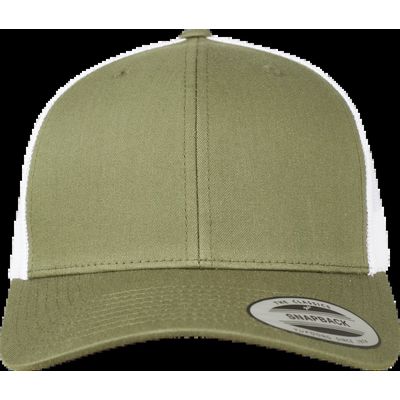 Gorra trucker retro bicolor Buck / White