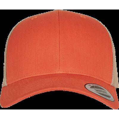 Gorra trucker retro bicolor Rustic Orange  / Khaki