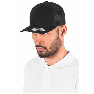 Gorra trucker retro con rejilla