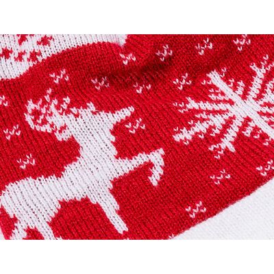 Gorro Navideño con Pom Pom a Juego