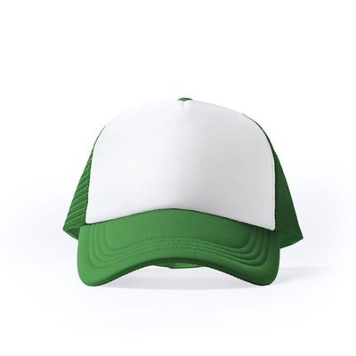 Gorra de adulto con panel frontal acolchado Verde Helecho Talla Única Adulto
