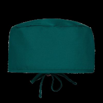 Gorro bandana tejido de sarga Emerald Green