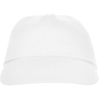 Gorra 5 paneles con ventilación Blanco UNICA