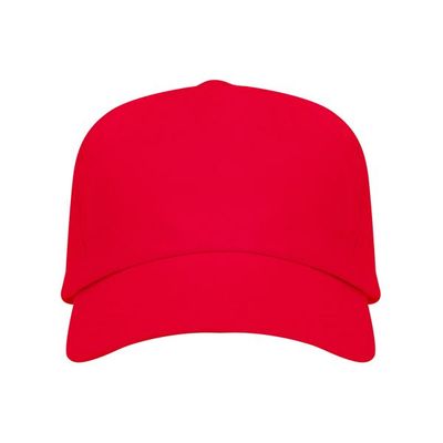 Gorra ajustable de algodón en 2 tallas Rojo Kids