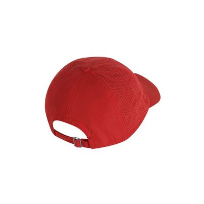 Gorra microfibra con redecilla transpirable