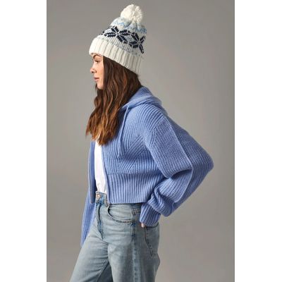 Gorro de estrellas con pompón