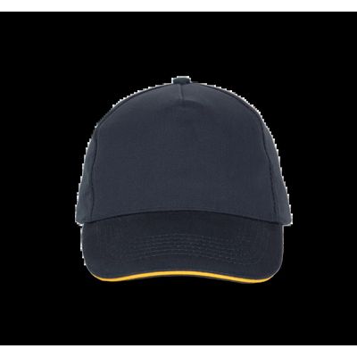 Gorra con sandwich contrastado Navy / Yellow