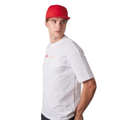 Gorra snapback de algodón