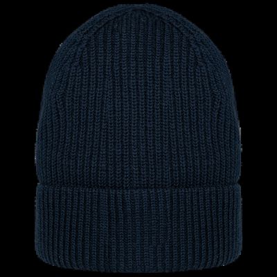 Gorro de lana merina unisex Navy Blue