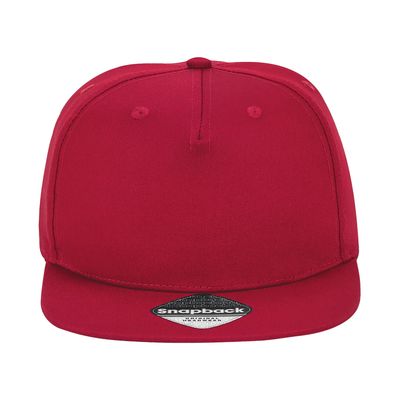 Gorra rapper ajustable Classic Red