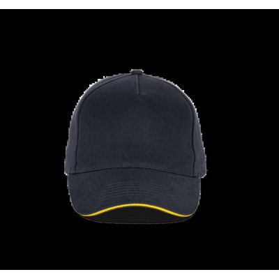 Gorra Cierre ajustable hebilla Navy / Yellow