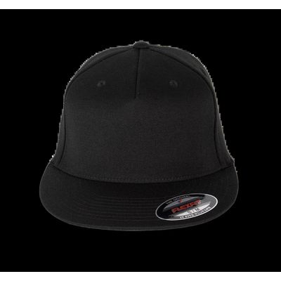 Gorra Flexfit con visera plana Black S/M