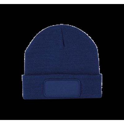 Gorro reciclado con parche Royal Blue