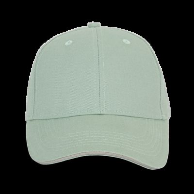Gorra algodón grueso Sage / Light Grey