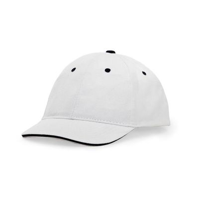 Gorra de algodón con cinta antisudoral