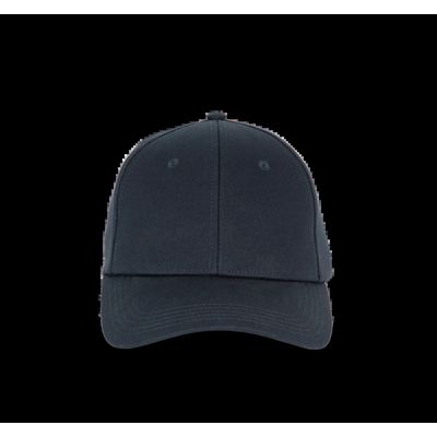 Gorra de algodón reciclado 6 paneles Navy