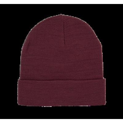 Gorro de punto fino Dark Cherry