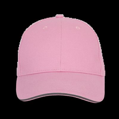 Gorra algodón grueso Dark Pink / Slate Grey
