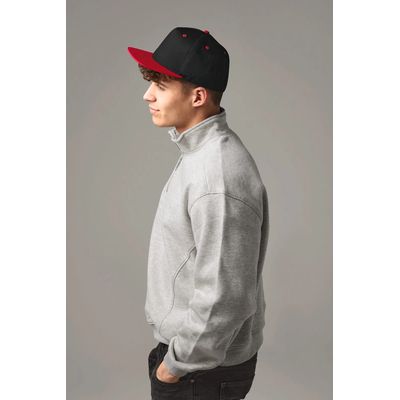 Gorra retro Snapback Black / Classic Red