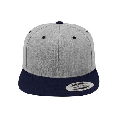 Gorra bicolor snapback Heather / Navy