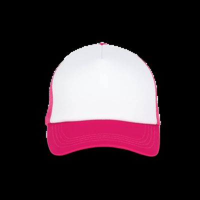 Gorra trucker infantil White / Fuchsia