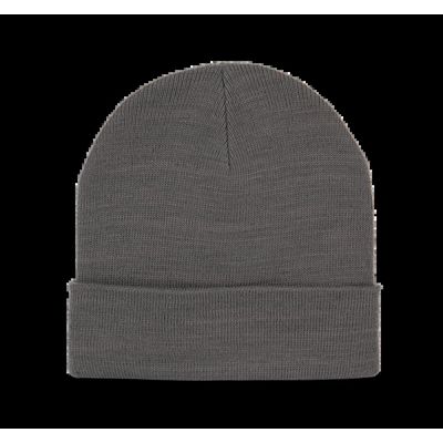 Gorro de punto fino Cement Grey