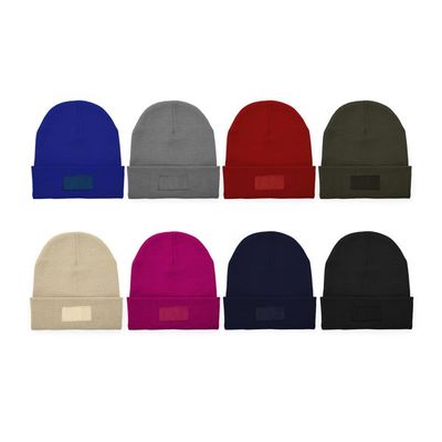 Gorro de punto acrílico doble capa