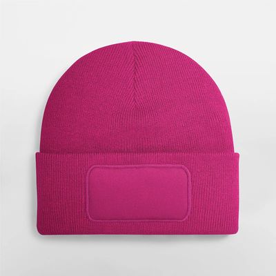 Gorro con parche frontal Fuchsia