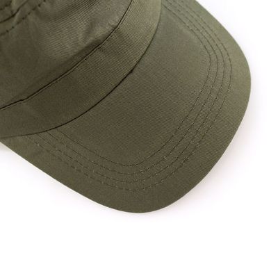 Gorra militar de algodón