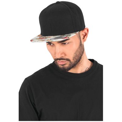 Gorra visera floral Mint