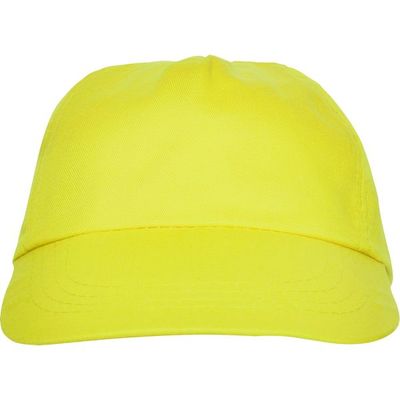 Gorra 5 paneles con ventilación Amarillo UNICA