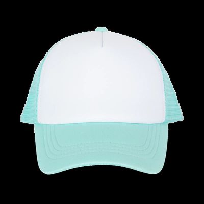 Gorra trucker infantil White / Pastel Cyan