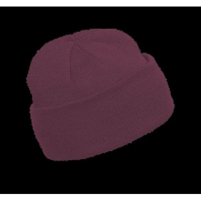 Gorro de punto unisex Burgundy