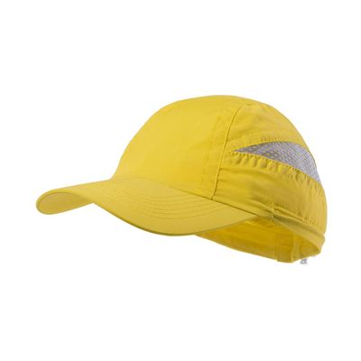Gorra deportiva de 7 paneles con redecilla para el sudor Ama