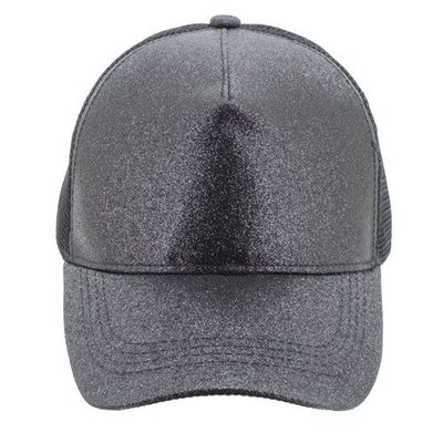 Gorra con Glitter y Rejilla