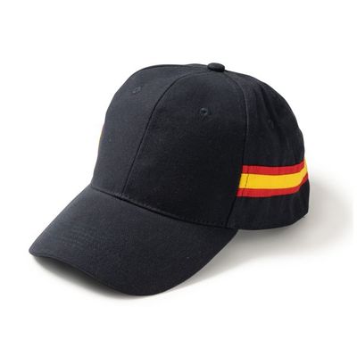Gorra de algodón con diseño bandera