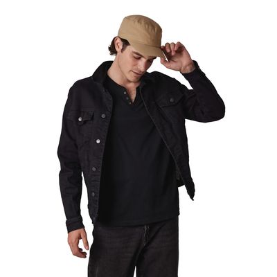 Gorra de algodón con cierre de velcro