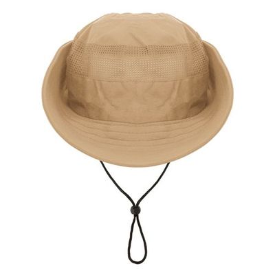 Gorro con botones y cinta ajustable
